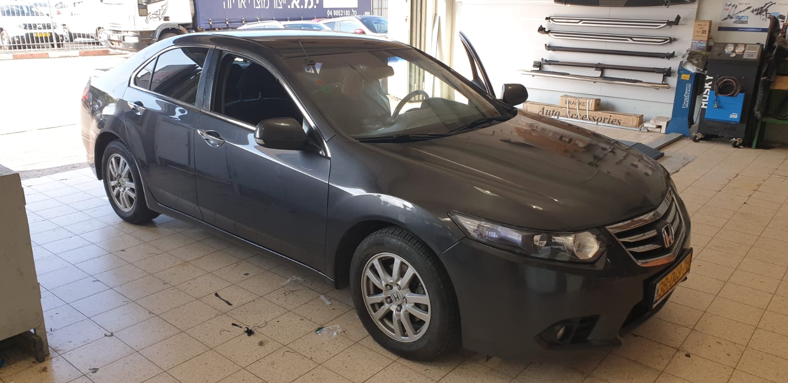 התקנת מערכת מולטימדיה אנדרואיד להונדה אקורד