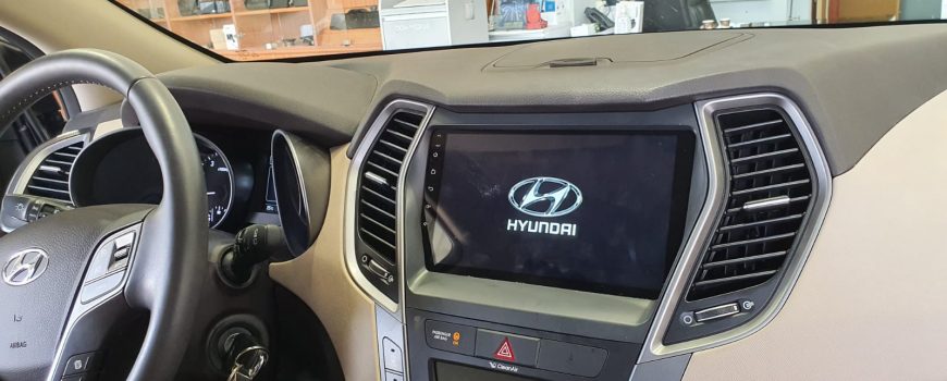 התקנת מולטימדיה ליונדאי סנטה פה