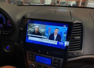 התקנת מולטימדיה 9 אינץ אנדרואיד ביונדאי סנטה פה 2009