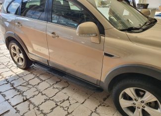 התקנת מדרכות לשברולט קפטיבה.