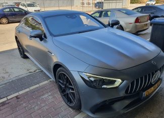 התקנת איתוראן ומערכת איירוד לגילויי מכמונות מהירות במרצדס MG חדשה.