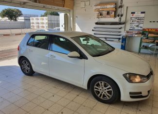 התקנת מולטימדיה אנדרואיד עם מסך גדול 10 אינץ לרכב גולף בקריות