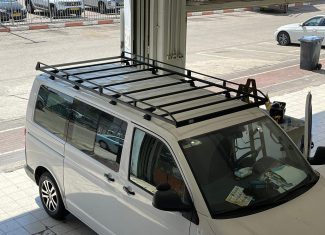 התקנת גגון עריסה לפולסווגן טרנספורטר