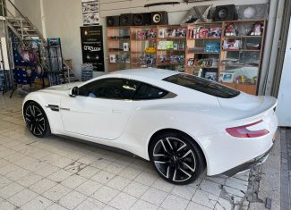 התקנת מערכת מיגון איתוראן לאוסטין מרטין