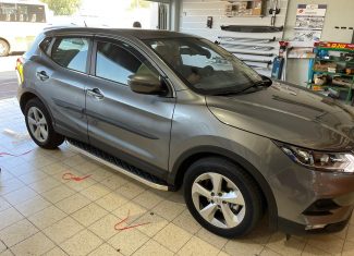 התקנת מדרכות ופסי מגן בדלתות לניסאן קשקאי חדשה