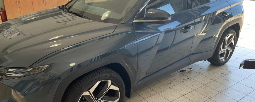 תמונה של התקנת מדרכות ליונדאי טוסון 2021