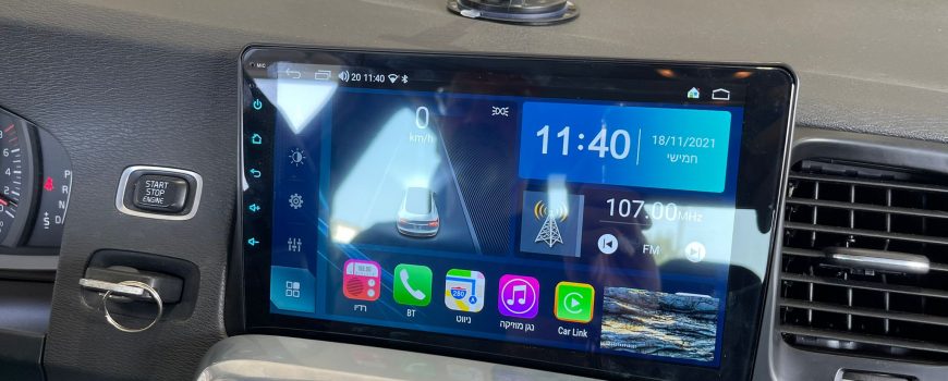 תמונה התקנת מולטימדיה אנדרואיד לוולוו