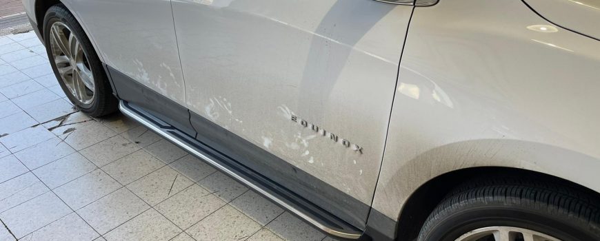 תמונה של שברולט אקווינוקס 2021 התקנת מדרכות